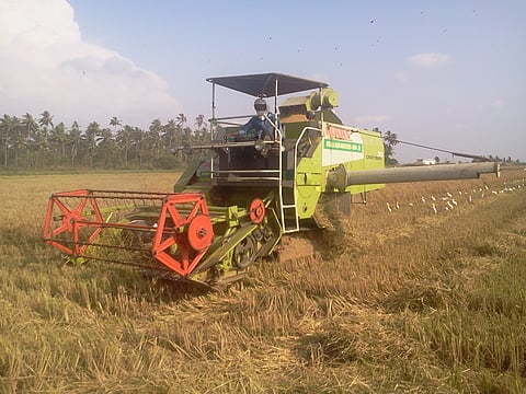 Machines rewriting India's rice farming story (Image: Manoj K)