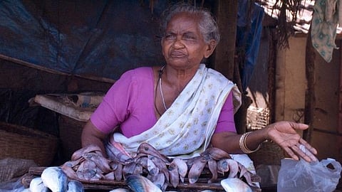 Fish seller in Kerala
