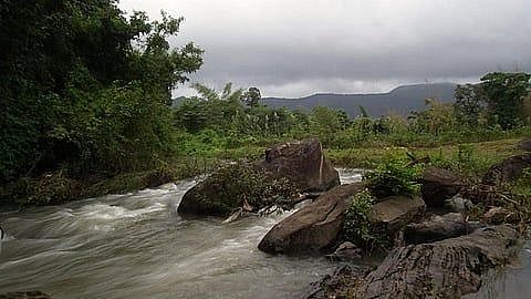 River Kaveri in Kodagu. (Image: Rameshng/Wikimedia Commons)
