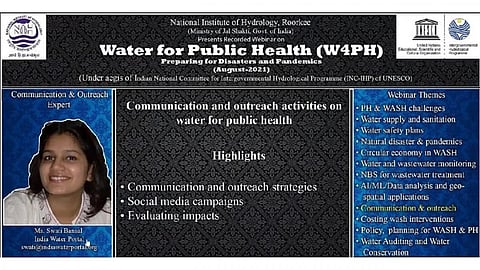 Communication and outreach activities on water for public health by India Water Portal