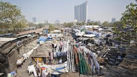 Mumbai slums Source: Mark Adkins
