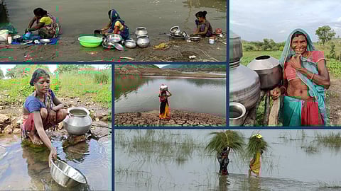 Water Struggle in pics