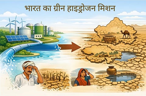 राष्ट्रीय ग्रीन हाइड्रोजन मिशन के माध्यम से भारत सरकार का उद्देश्य है कि वर्ष 2030 तक देश ग्रीन हाइड्रोजन के उत्पादन, उसके व्यापक उपयोग और निर्यात के क्षेत्र में दुनिया के प्रमुख केंद्रों में शामिल हो।