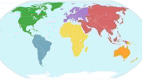 महाद्वीप किसे कहते है? (What are the continents in English)