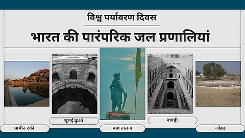 भारत की पारंपरिक जल प्रणालियां 