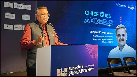 कर्नाटक डिजिटल इकोनॉमी मिशन के मुख्य कार्यकारी अधिकारी संजीव गुप्ता
