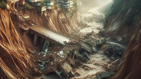 भूस्खलन और अनियोजित भूमि योजना ढहा रहे कहर