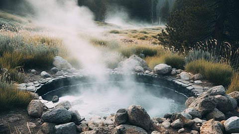 उबलते पानी के चश्मे