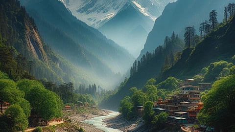 पानी का स्थायी स्रोत-हरियाली