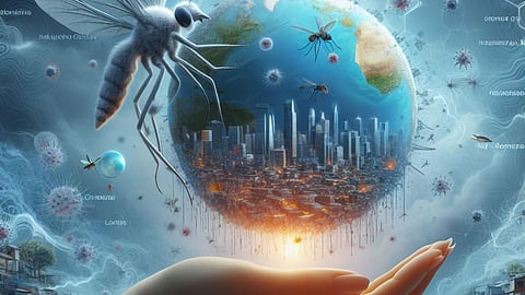 जलवायु परिवर्तनः रोगवाहक जन्य रोगों के विशेष संदर्भ में मानव स्वास्थ्य पर इसके प्रभाव