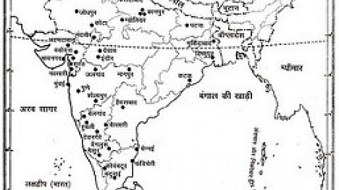 भारत में सूती वस्त्र उद्योग के केन्द्र
