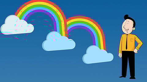 इंद्रधनुष कैसे बनता है ? 