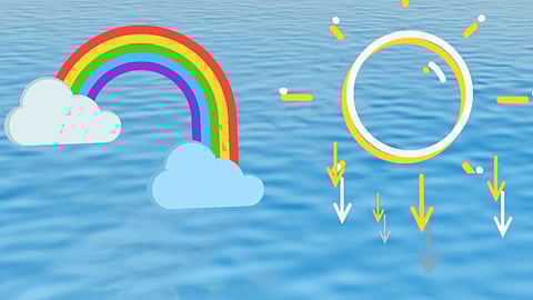 पानी का अपना रंग क्यों नहीं होता है