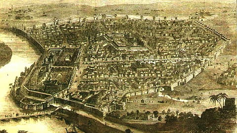 yamuna river in 1856