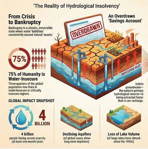 Global Water Bankruptcy: The UN’s 2026 warning and the crisis in India