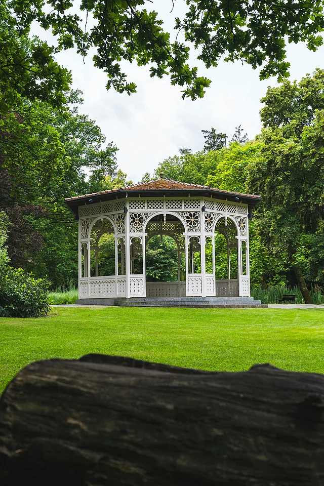 If you have space, you can build an enclosed structure, place a permanent gazebo or decorate your cosy corner to demarcate it.