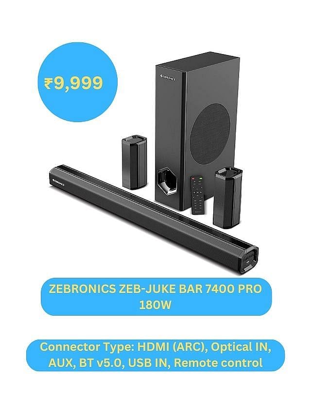 We have shortlisted 5 amazing soundbars that you can get under the Rs