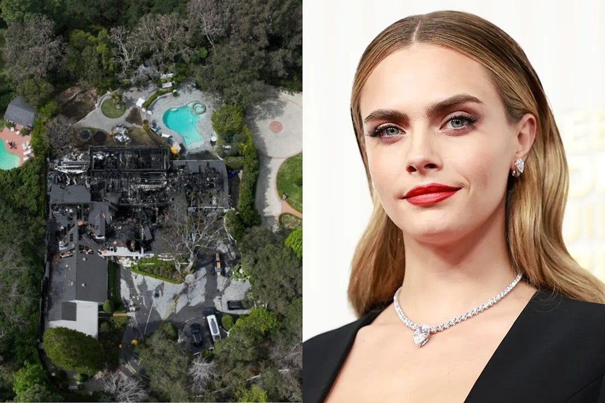 Cara Delevingne’s Los Angeles home destroyed by a fire