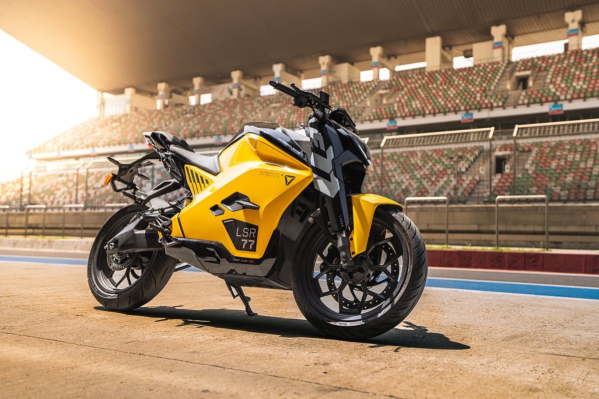 View of Ultraviolette F77 Mach 2: Redefining Electric Superbikes with Enhanced ...