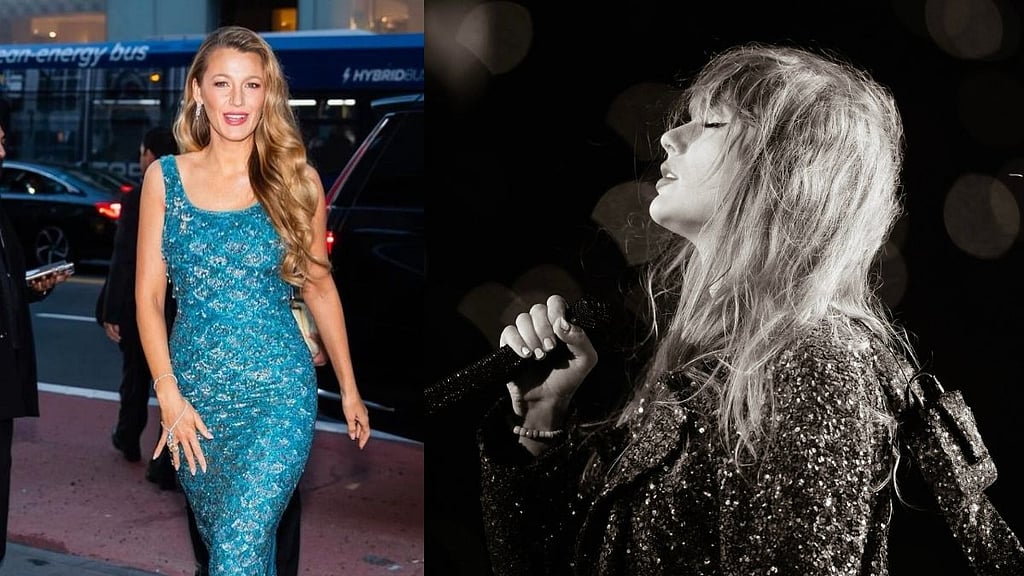 Blake Lively joins Haim sisters at Taylor Swift’s Madrid concert in