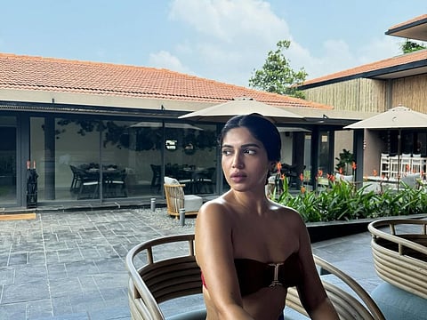 Bhumi Pednekar flaunts stunning red bikini, shares pictures from Goa