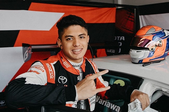 Saood Raj South African teenager Saood Variawa is youngest driver to win a Dakar ...