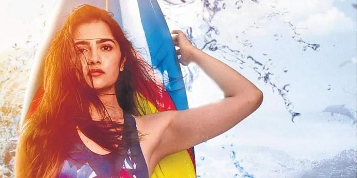 Rukmini Vasanth takes up surfing for Baanadariyalli