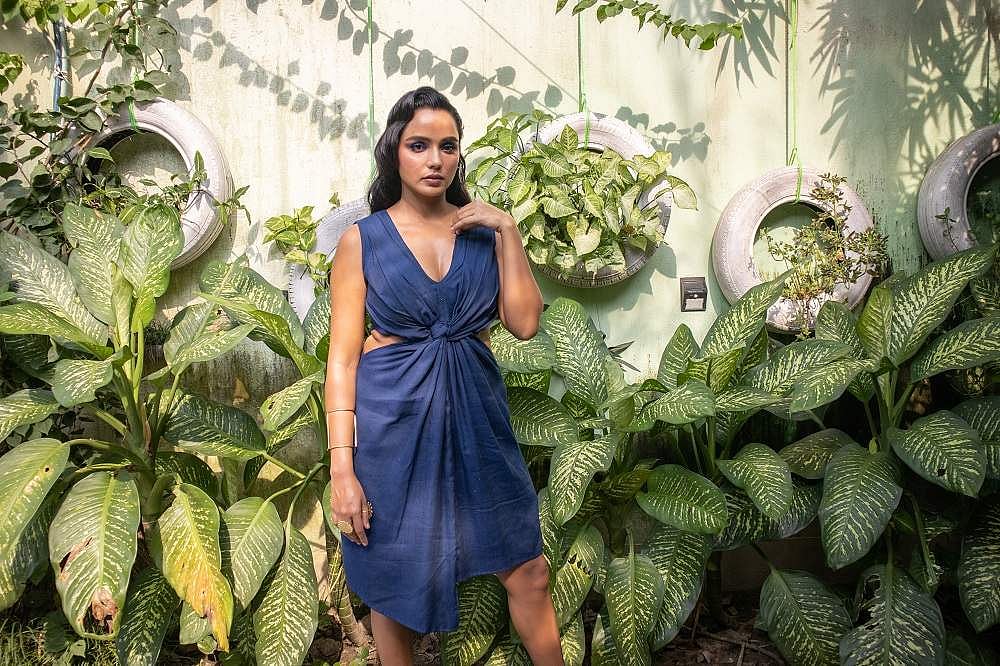 Actress Tuhina Das exudes elegance in outfits from Rini Seal's festive ...