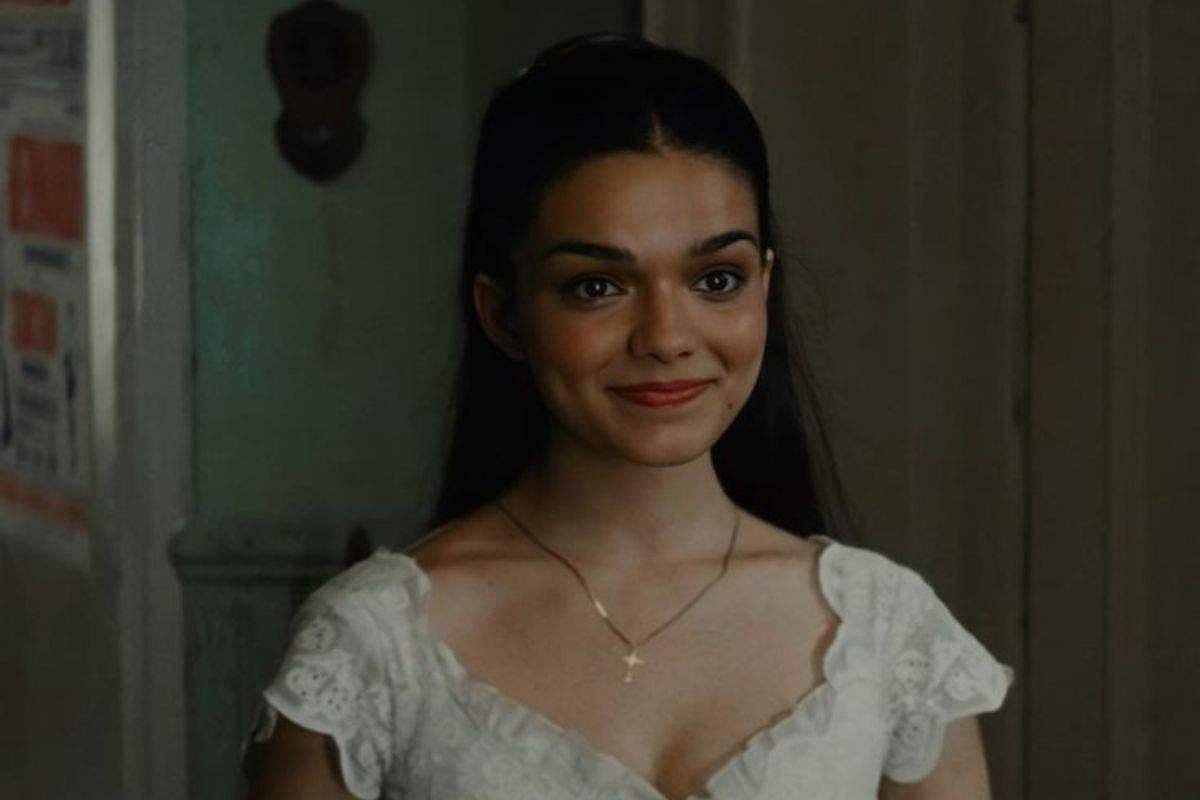 Rachel Zegler jokes about not blinking in front of Steven Spielberg on