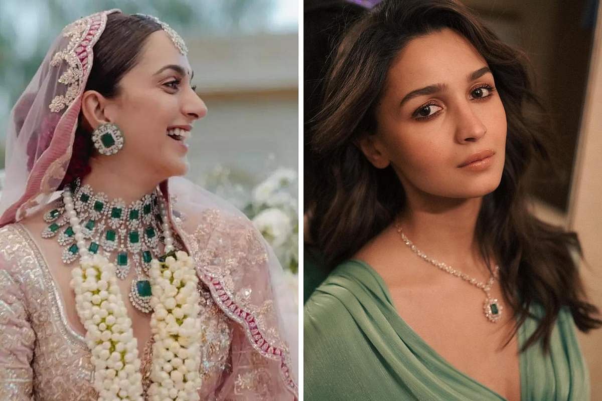 Alia Bhatt takes tips from new bride Kiara Advani, styles emerald