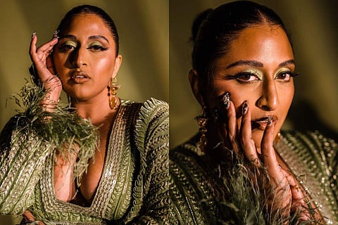 Cover: Raja Kumari on her album, The Bridge