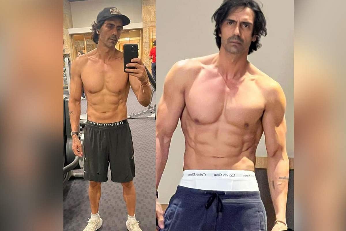 Arjun Rama Arjun Rampal flaunts washboard abs in jaw-dropping transformation pic