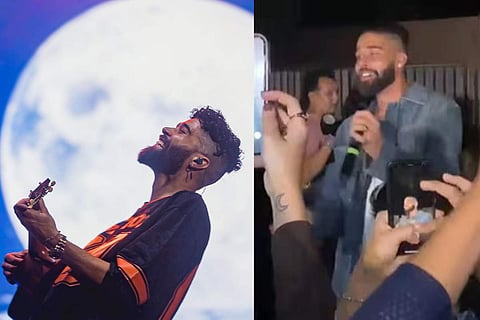 Indo-Canadian singer AP Dhillon delights Delhites' with a surprise ...