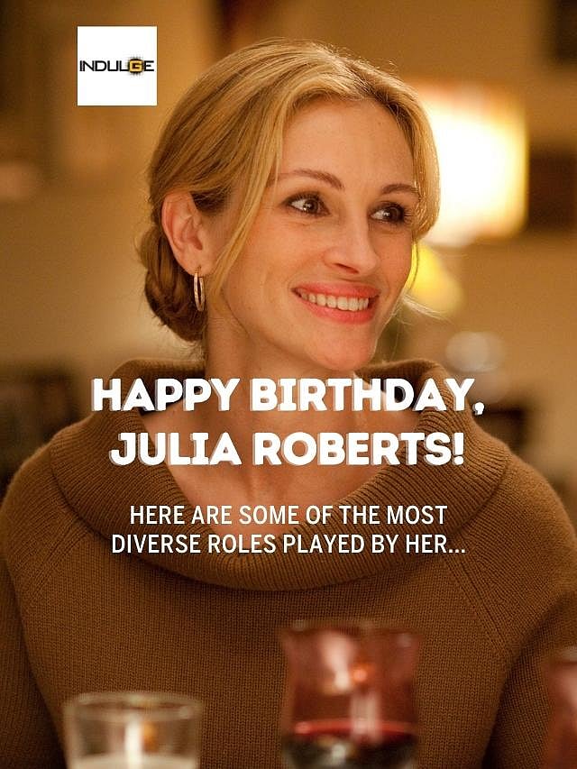 Award-winning actress Julia Roberts, who is known for her distinctive 