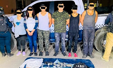 Capturan a banda de ladrones en Michoacán; se escondían en un hotel