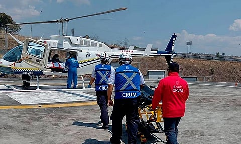 Cuenta Michoacán con ambulancia aérea para el traslado oportuno de pacientes