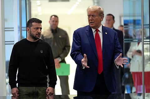 Volodymyr Zelensky & Donald Trump 02