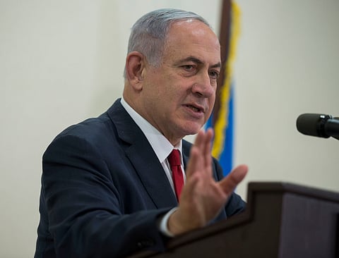 Benjamin Netanyahu, Prime Minister of Israel.