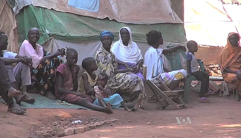Refugee camp at the St. Mary Help of Christians Cathedral of Wau, South Sudan 2016