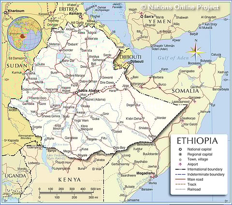 Ethiopia Map