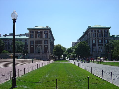 Columbia University College Walk