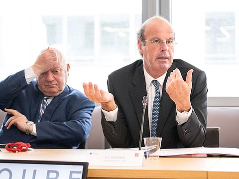 Finance and Economy Minister Eric Lombard 