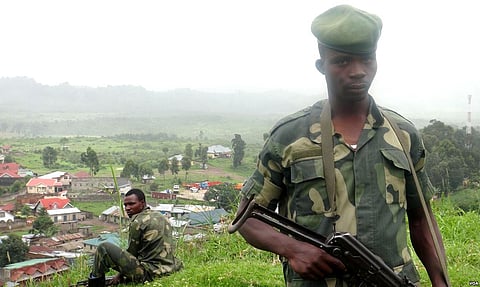M23 Rebel outside of Bunagana 2013