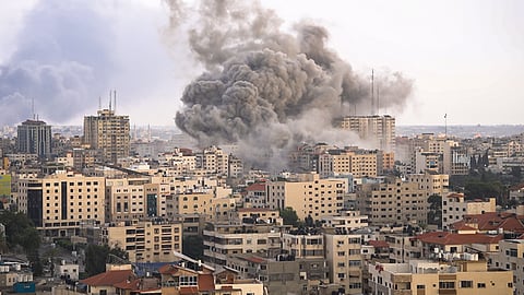 Israeli airstrike in the Gaza Strip