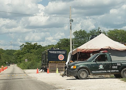 Mexican Police in Cartel Territory