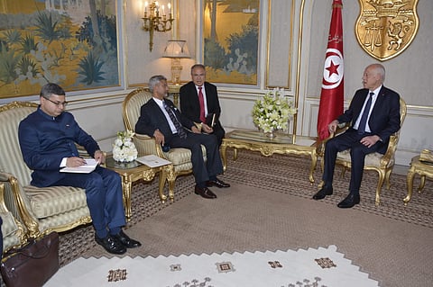 Tunisian President Kais Saied