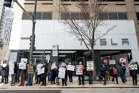 FBI Forms Task Force After Incendiary Device Found at Tesla Showroom