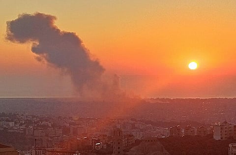  airstrike by IDF on Beirut 