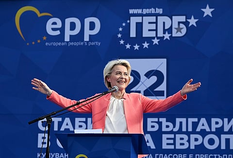 Ursula von der Leyen in Plovdiv, Bulgaria June 2024 