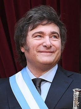 President of Argentina Javier Milei